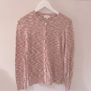 LOFT 💯% Cotton Cardigan Sweater